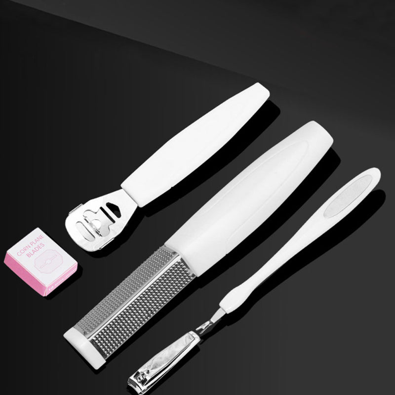 Set of 4 x Nail Clipper Manicure / Pedicure Set Stainless Steel Kit Travel Best