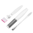 Set of 4PCS Nail Clipper Manicure / Pedicure Set Stainless Steel Kit Travel