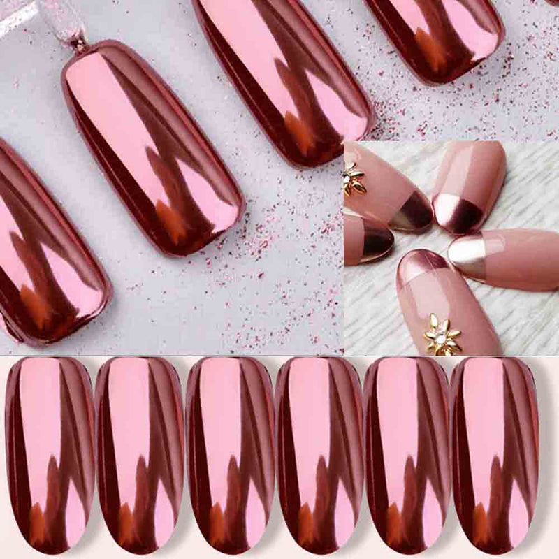 Shiny Nail Mirror Powder Mermaid Glitter Dust Nail Art Chrome Pigment DIY