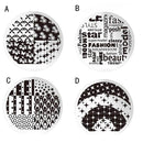 Fashion Manicure Template Nail Art Image Stamping Print Plate Stamper New 1 x