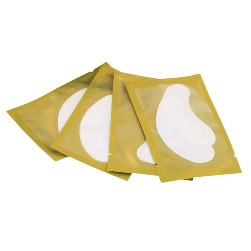 50 Eyelash Extension Stickers Eye Pads Paper Under Eyes Grafted Lash Stickers