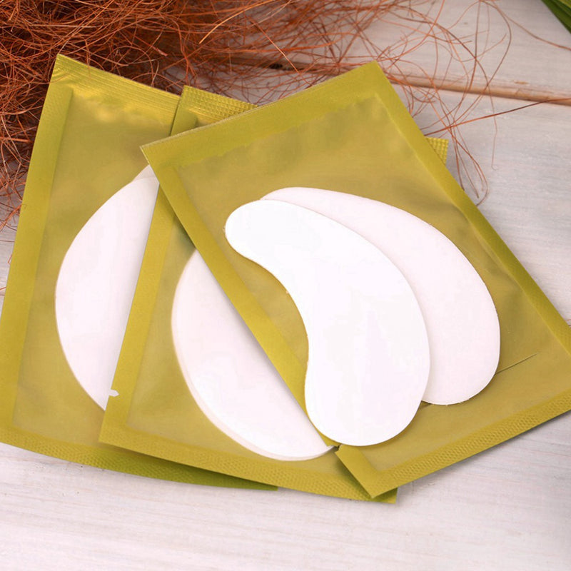 50 Eye Pads Lint Free Eye Gel Eye patches For Eyelash Extension tool Newest Use