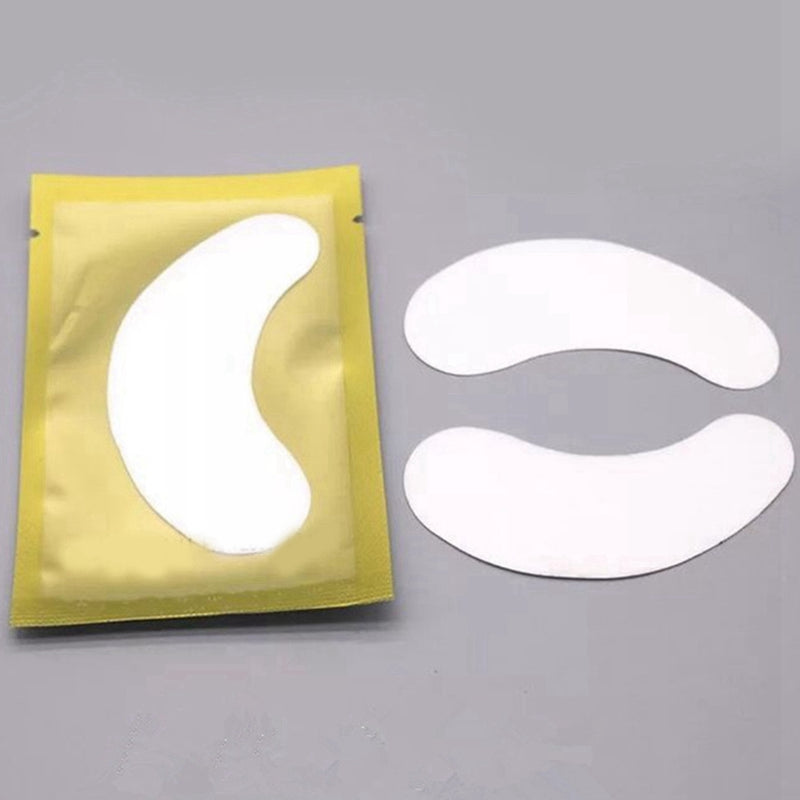 50 Eyelash Extension Stickers Eye Pads Paper Under Eyes Grafted Lash Stickers