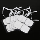 30x  Replacement Tens Electrode Pads for Massagers / Tens 1.6*1.6" White Best