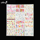 Nail Water Decals Nail Art Stickers 48 Sheet Flower Pattern Manicure Accessories