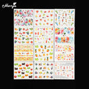 Nail Water Decals Nail Art Stickers 48 Sheet Flower Pattern Manicure Accessories