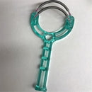 1 x Home Lady Facial Simple Hair Removal Device Micro Spring Epilator Hair Blue