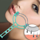1 x Home Lady Facial Simple Hair Removal Device Micro Spring Epilator Hair Blue