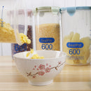 1 Pc Transparent Sealed Cans for Kitchen Plastic Grain Storage Box Cans for Food
