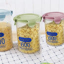 1 Pc Transparent Sealed Cans for Kitchen Plastic Grain Storage Box Cans for Food