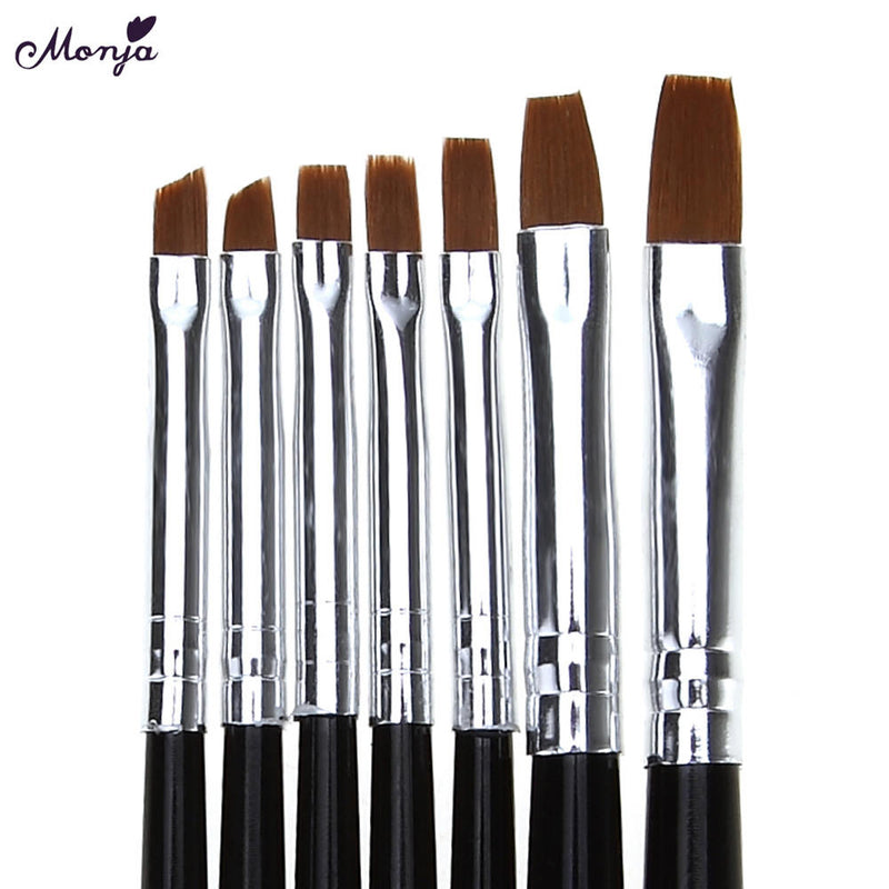 7x/set Nail Art Gel Design Pen PaInting Polish Brush Dotting Drawing Tool Hot