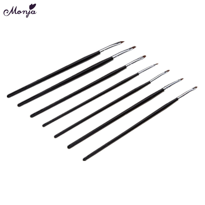 7x/set Nail Art Gel Design Pen PaInting Polish Brush Dotting Drawing Tool Hot