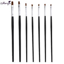 7x/set Nail Art Gel Design Pen PaInting Polish Brush Dotting Drawing Tool Hot