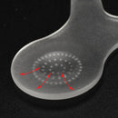 1 x Y-type transparent grafting eyelash comb scald Eyelash Tool Best