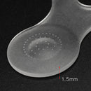 1 x Y-type transparent grafting eyelash comb scald Eyelash Tool Best