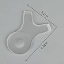 1 x Y-type transparent grafting eyelash comb scald Eyelash Tool Best