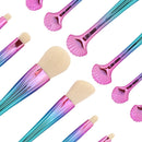6 pcs Shell Design Makeup Brushes Set Powder Foundation Eyeshadow Make Up Best