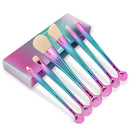 6 pcs Shell Design Makeup Brushes Set Powder Foundation Eyeshadow Make Up Best