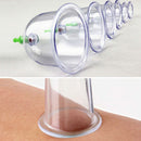 6 pcs Medical Chinese Vacuum Body Cupping Set Massage Therapy Suction Cup Best