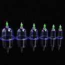 6 pcs Medical Chinese Vacuum Body Cupping Set Massage Therapy Suction Cup Best