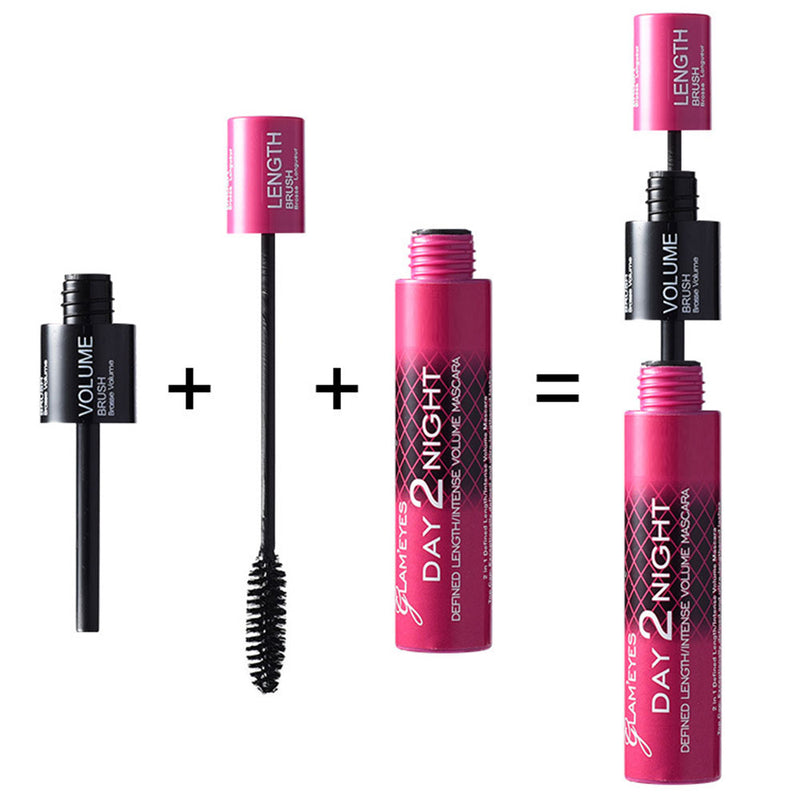 Nature Eye Lashes Makeup Waterproof Long Grow Beauty Portable Mascara New 1x