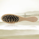 Anti Static Natural Wooden Massage Hairbrush Comb Scalp Health Care Paddle