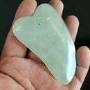 1x Natural Guasha Facial Jade Roller Face Thin+Body Gua Sha Board Massager Nice