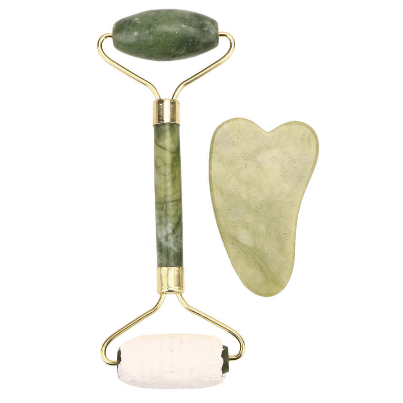 1 Piece Natural Facial Massage Tool Beauty Jade Roller Face Thin Board Good