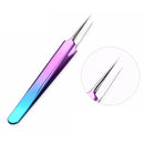 Stainless Steel Sharp Head Elbow Blackhead Forceps Pimples Remover Acne Hot 1x