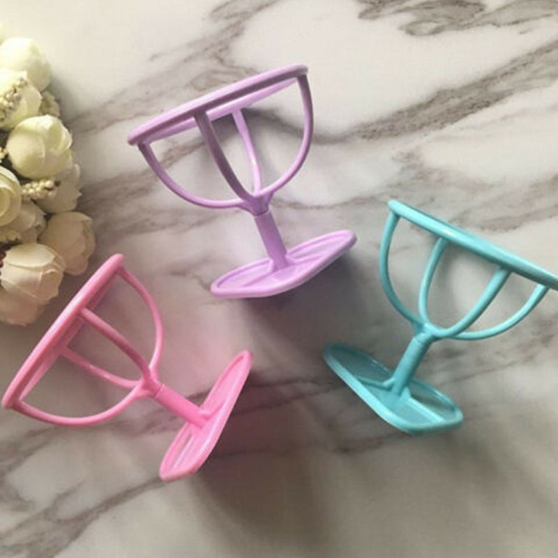 3 pcs Beauty Makeup Powder Storage Rack Egg Sponge Drying Stand Holder Hot