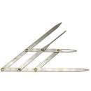 Portable Caliper Golden Ratio Eyebrow Measure Ruler Permanent Makeup New 1x