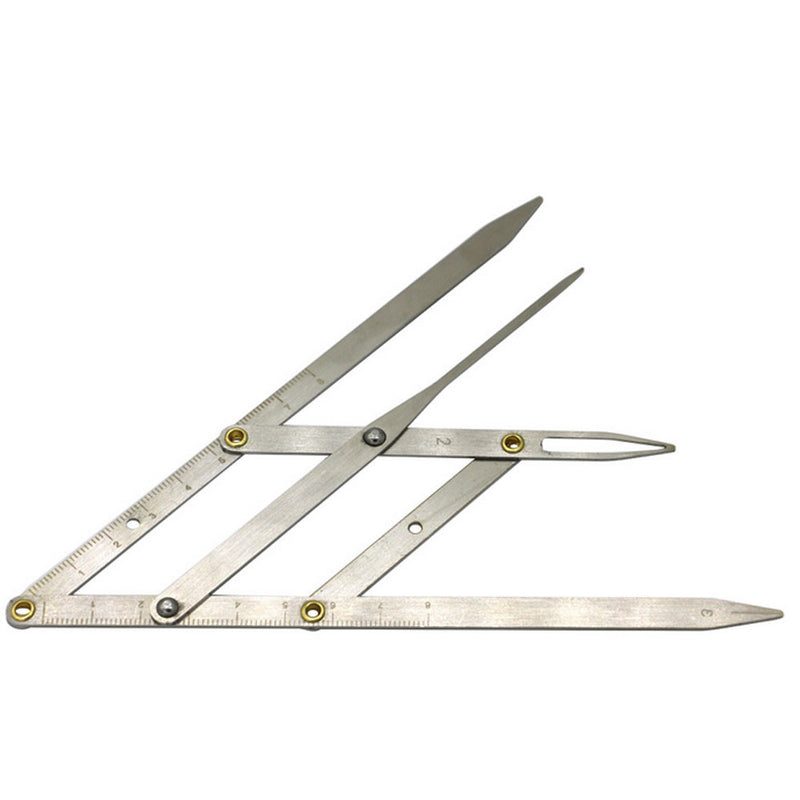 Portable Caliper Golden Ratio Eyebrow Measure Ruler Permanent Makeup New 1x