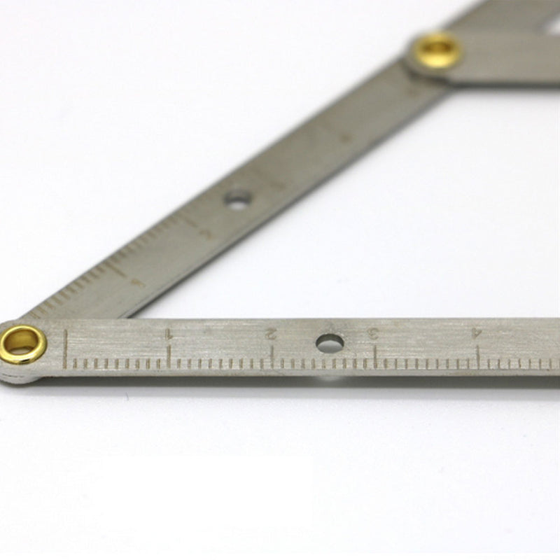 Portable Caliper Golden Ratio Eyebrow Measure Ruler Permanent Makeup New 1x