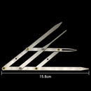 Portable Caliper Golden Ratio Eyebrow Measure Ruler Permanent Makeup New 1x