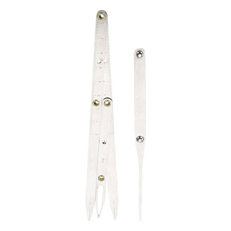 Portable Caliper Golden Ratio Eyebrow Measure Ruler Permanent Makeup New 1x