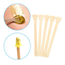 100 pcs Wooden Waxing Wax Spatula Tongue Depressor Disposable Hair Removal Hot