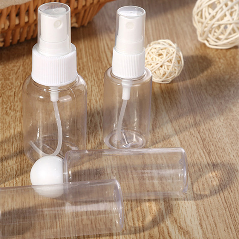 5x/set Clear Travel Transparent Plastic Perfume Atomizer Empty Spray Bottles New