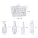 5x/set Clear Travel Transparent Plastic Perfume Atomizer Empty Spray Bottles New