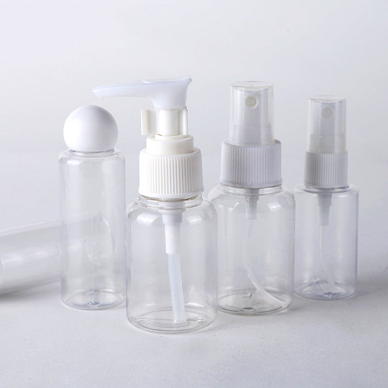 5x/set Clear Travel Transparent Plastic Perfume Atomizer Empty Spray Bottles New