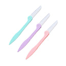 3 x Eyebrow Razor Trimmer Facial Shaping Grooming Hair Blade Beauty Cutting New