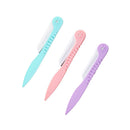 3 x Eyebrow Razor Trimmer Facial Shaping Grooming Hair Blade Beauty Cutting New