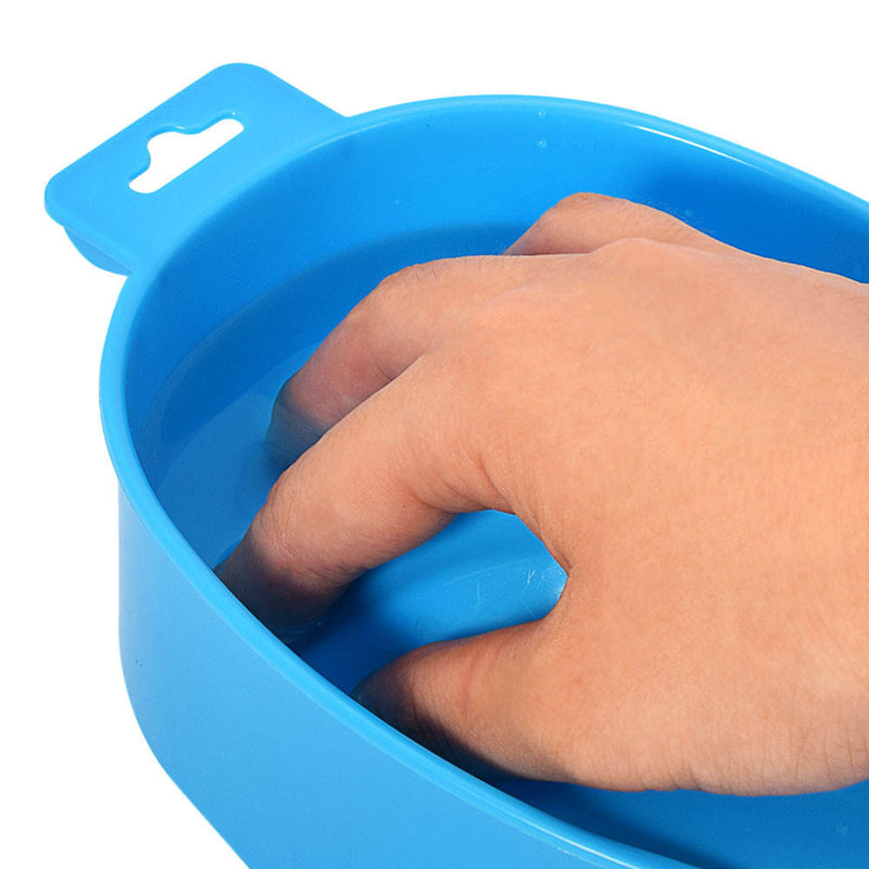 1 x Nail Art Manicure Care Hand Wash Soak Bowl Remover Tray Spa Bath Best