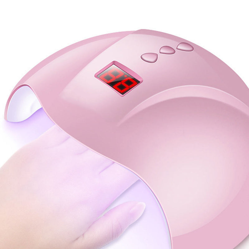 36W Nail Lamp Automatic Induction Nail Phototherapy Machine LED UV Light Hot 1x