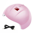 36W Nail Lamp Automatic Induction Nail Phototherapy Machine LED UV Light Hot 1x