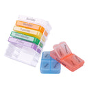 1 x 7 Day Multi Case Medicine Weekly Storage Pill Tablet Sorter Box Organiz Hot