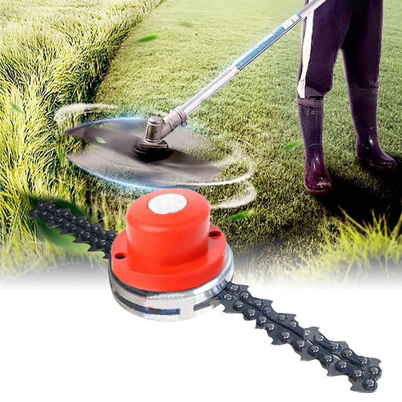 1Pcs Garden Grass Trimmer Head Coil Chain Brush Cutter for Lawn Mower
