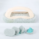 Bath Brush Sponge Kitchen Pan Cleaning Tools Kitchen Strong Decontamination Dish