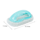 Home Kitchen Pads Scouring Scrub Sponge Brush Magic Cleaning Handle Grip New 1x