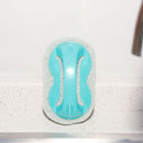 Home Kitchen Pads Scouring Scrub Sponge Brush Magic Cleaning Handle Grip New 1x