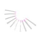 10 x Fiberglass Nail Extension Form for Fibernails Acrylic Tips Manicure Best